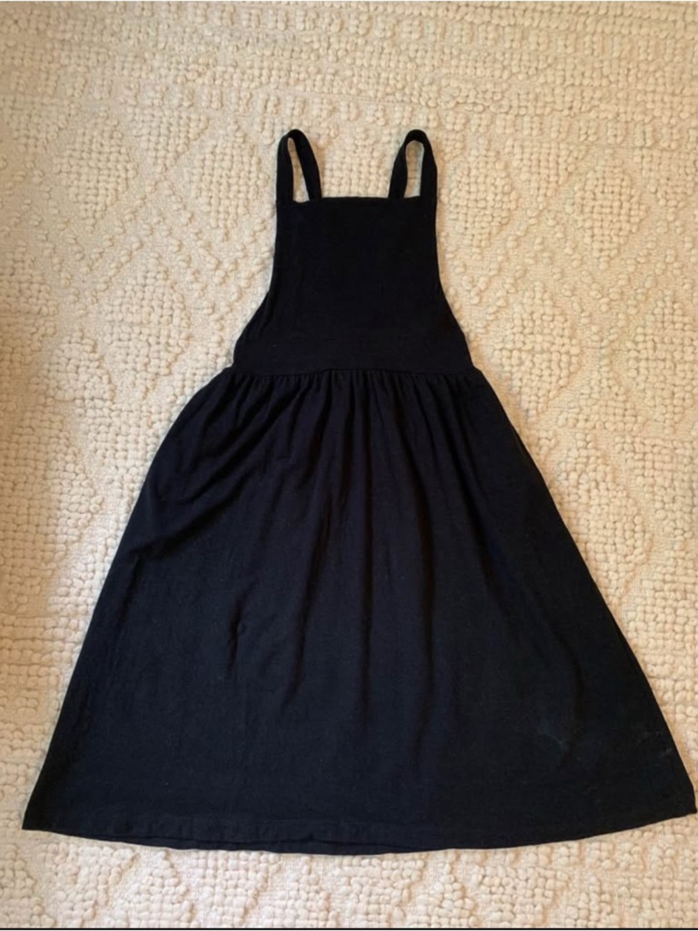 Haven women (haven kids) Black Midi Pinafore Dress Bamboo